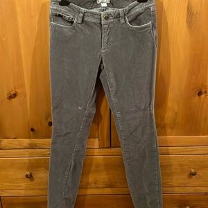 Garnet Hill Five-Pocket Cords Silver Grey